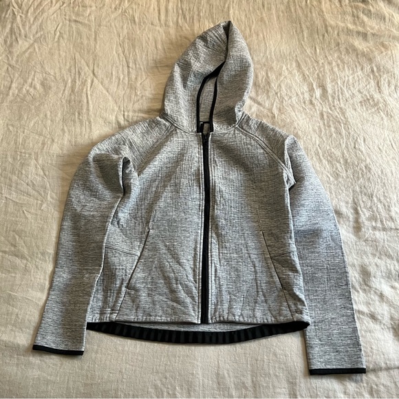 ❌SOLD❌ Lululemon City Bound Full Zip Grey Hoodie - Picture 2 of 7
